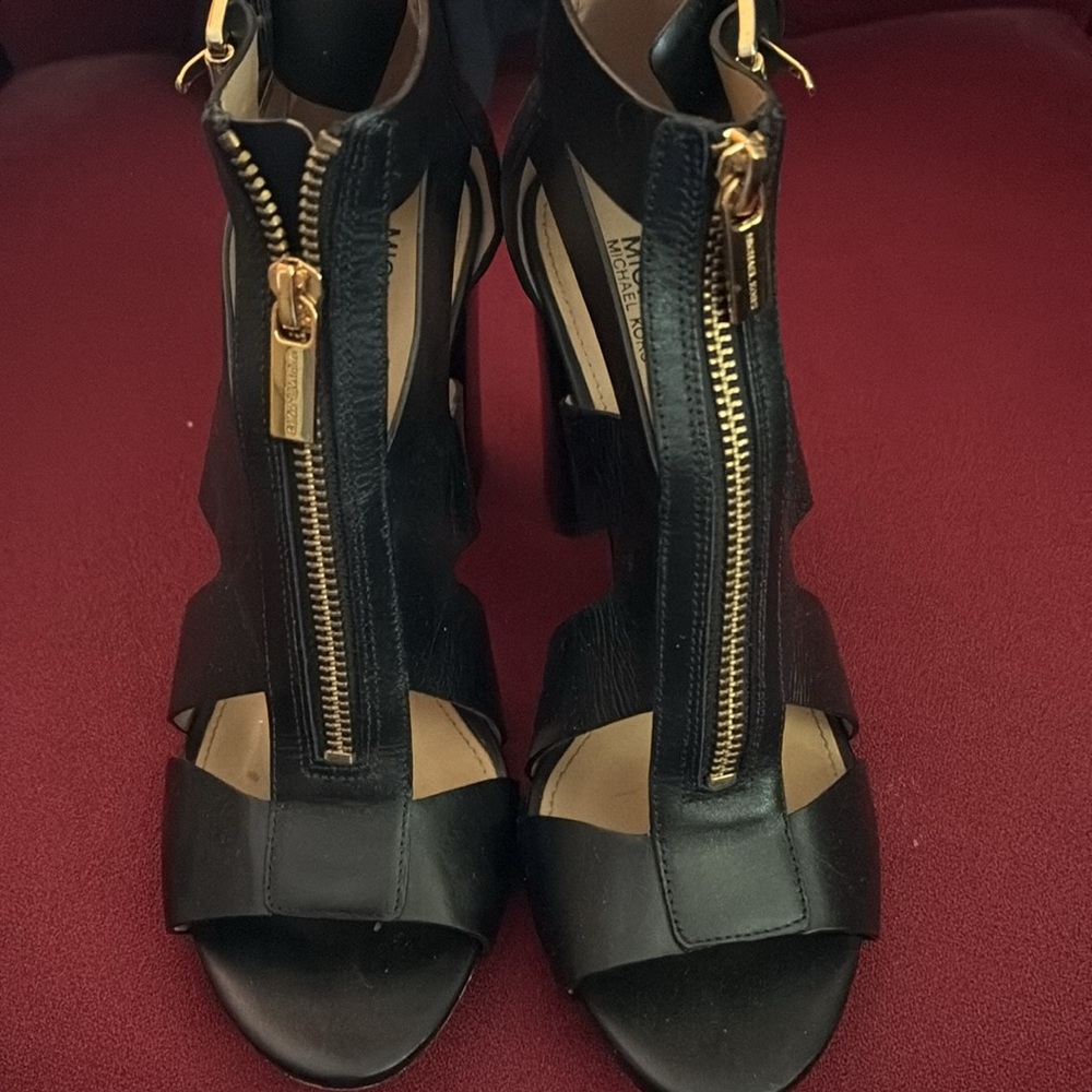 Michael Kors Block Heel Sandals - Picture 2 of 4